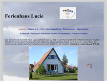 Tablet Screenshot of ferienhaus-lucie.de